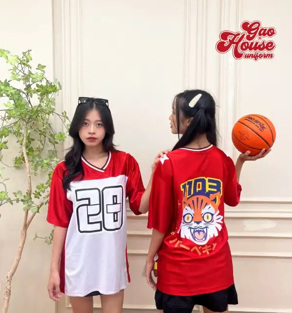 Mẫu áo lớp chất