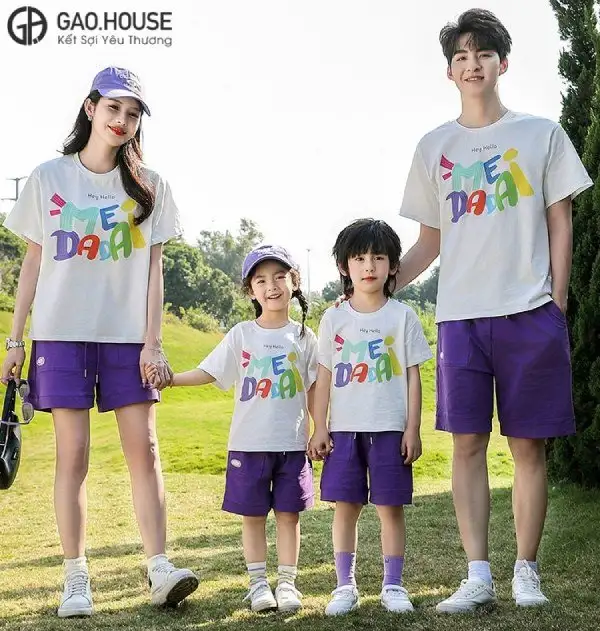 Áo đồng phục gia đình Me DaDa