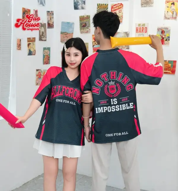 áo lớp all for one in 3d