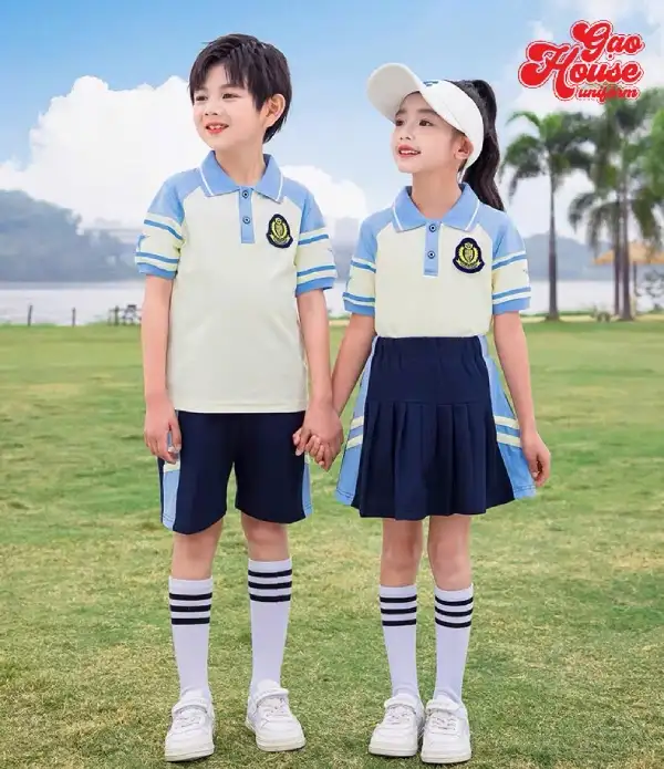 Gạo House nhận thiết kế đồng phục mầm non theo yêu cầu